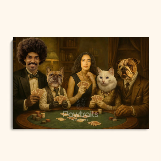 The Poker Night Portrait