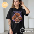 Load image into Gallery viewer, Custom pet t-shirt with fast shipping and unlimited proofs
