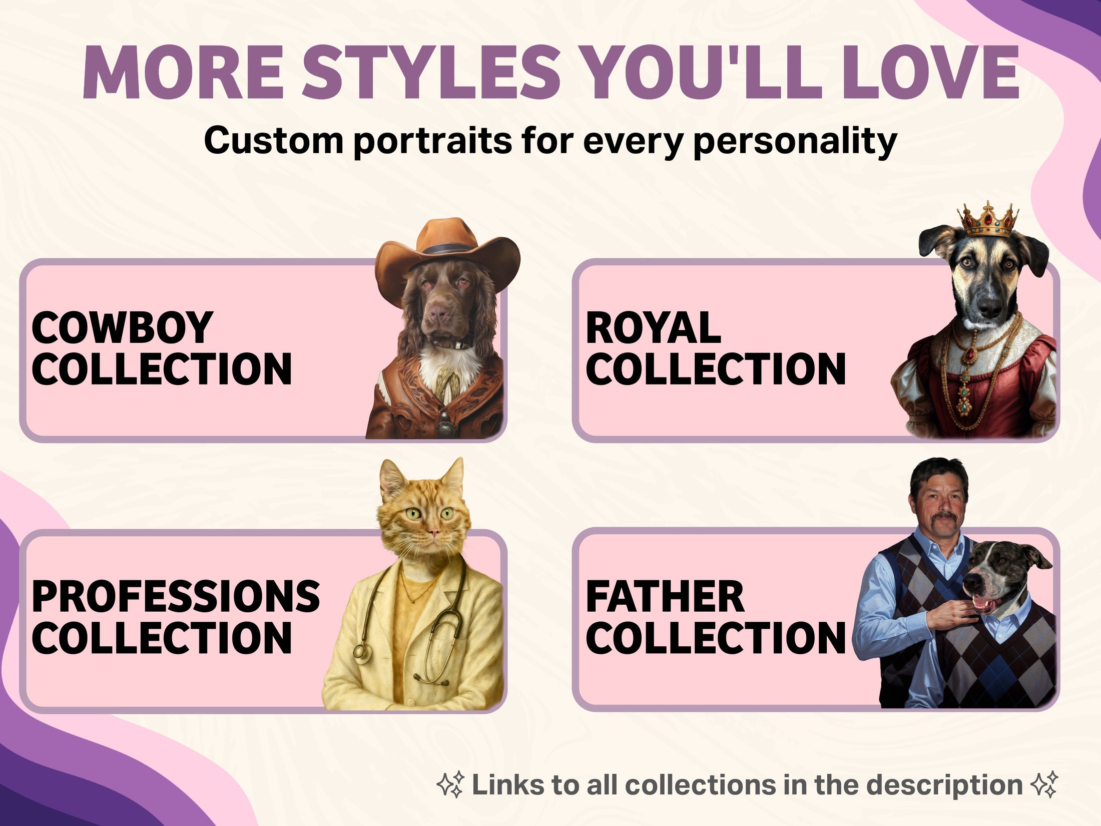 More custom portrait styles you will love